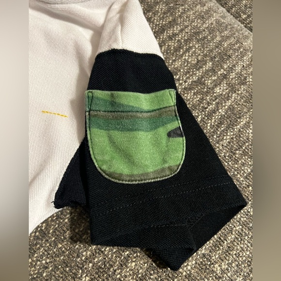 Vintage Kids Street Talk Airplane Polo with Camo Pocket - Picture 3 of 9